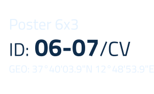 Poster 6x3 ID: 06-07/CV GEO: 3740'03.9"N 1248'53.9"E