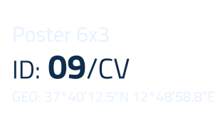 Poster 6x3 ID: 09/CV GEO: 3740'12.5"N 1248'58.8"E