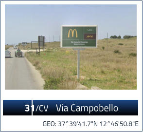 31/CV  Via Campobello GEO: 3739'41.7"N 1246'50.8"E
