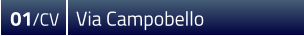 01/CV  Via Campobello