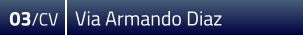 03/CV  Via Armando Diaz