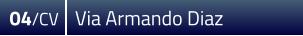 04/CV  Via Armando Diaz