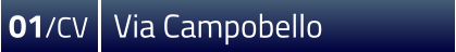 01/CV  Via Campobello