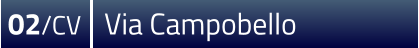 02/CV  Via Campobello