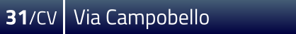 31/CV  Via Campobello